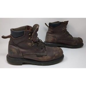 Red Wing Supersole 2.0 6" Waterproof Csa Safety Toe Boots 3504‎ Men Size 10.5 D